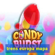 trens europa mapa